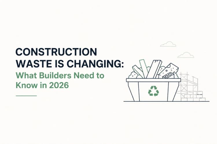 Construction Waste Is Changing: What Builders Need to Know in 2026