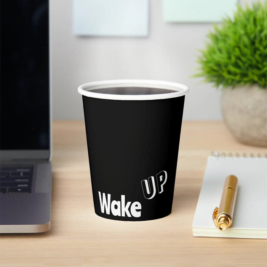 Functional Custom Paper Tea Cups for Parties, Events and Celebrations