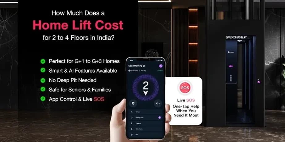 What Is the Price of a 2-Person Home Lift in India?