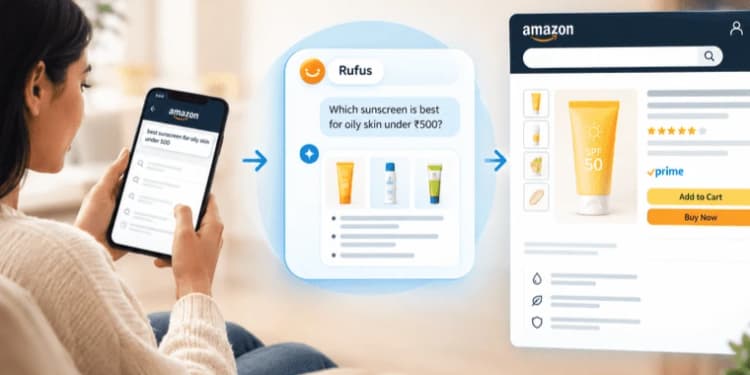 Amazon SEO when Rufus sits between the shopper and your PDP