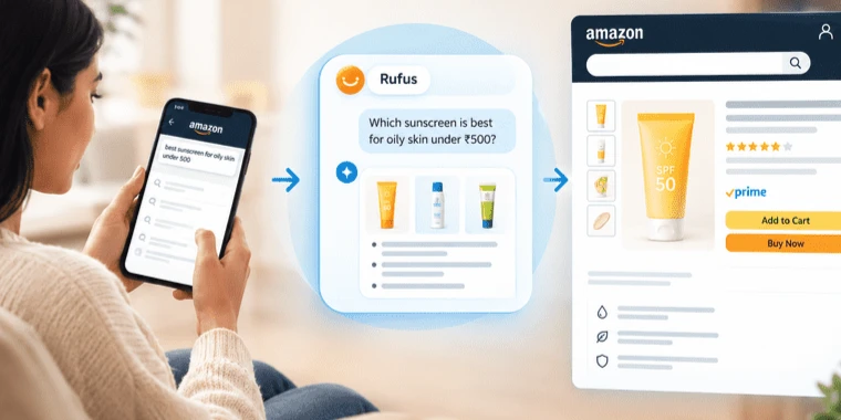 Amazon SEO when Rufus sits between the shopper and your PDP